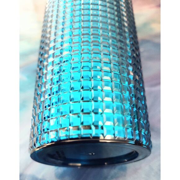 Double Wall Studded Blue 24.5oz /725 ML Beverage Tumbler New - Picture 4 of 14